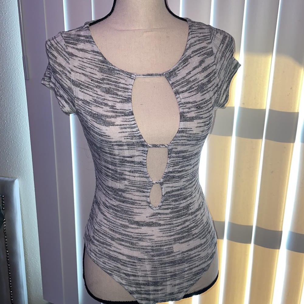 Tri-Key hole bodysuit